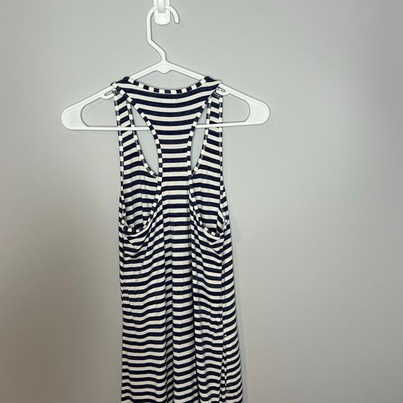 Tommy Bahama Soft Rayon Material Striped Maxi Dress Size XXS - Picture 6 of 11